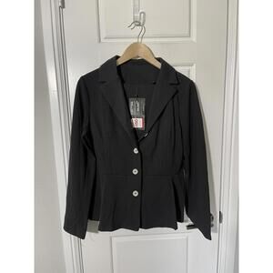 Women’s Dress Suit Size LG Black 2 Pieces W233